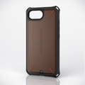 エレコム iPhone 17e/16e用 ZEROSHOCK ケース 特殊素材D3O ブラック PM-A25SZEROD3BK