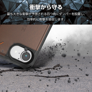 エレコム iPhone 17e/16e用 ZEROSHOCK ケース 特殊素材D3O ブラック PM-A25SZEROD3BK-イメージ4