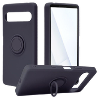 ラスタバナナ Xperia 10 VII用TPUリングケース ネイビー 9269XP107TPRNV