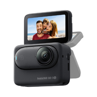 insta360 CINSAATA-GO3S128K GO3S 4K ウェアラブルカメラ 128GB Go3S 