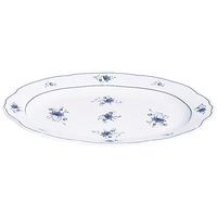 エンテック 小判皿12吋 ビューティフラワー FC73128-BF-12