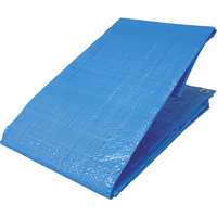 トラスコ 軽量汎用養生シート（ブルー）＃１０００ １．８Ｍ×２．７Ｍ 厚さ：0.07mm TSUL-1827B