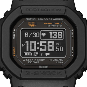 カシオ ソーラー腕時計 G-SHOCK ブラック DW-H5600-1JR-イメージ2