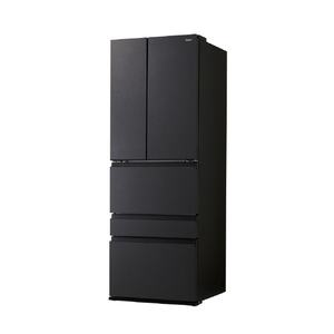 ハイアール 508L 5ドア冷凍冷蔵庫 A.M.U.月夜 Tsukiyo マットフロストブラック JR-LF51A(K)-イメージ1
