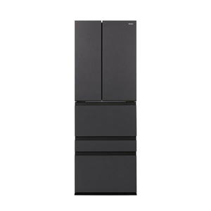 ハイアール 508L 5ドア冷凍冷蔵庫 A.M.U.月夜 Tsukiyo マットフロストブラック JR-LF51A(K)-イメージ3