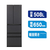 ハイアール 508L 5ドア冷凍冷蔵庫 A.M.U.月夜 Tsukiyo マットフロストブラック JR-LF51A(K)-イメージ6