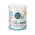 ピジョン ベビー綿棒 細軸・抗菌 ベビー用 1026210 200本 FCG372B-24-5476-00