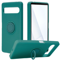ラスタバナナ Xperia 10 VII用TPUリングケース グリーン 9270XP107TPRGR