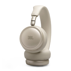 JBL ノイズキャンセリングオンイヤーワイヤレスヘッドホン シャンパン JBLLIVE680NCCPG-イメージ4