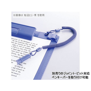 リヒトラブ クリップボード A4タテ 短辺とじ 緑 10枚 FC93452-A-977U-7-イメージ4