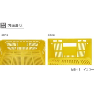 岐阜プラスチック工業 MB型リステナーMB-18 メッシュ 黄 FC789GU-3762122-イメージ6