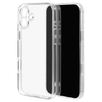 ラスタバナナ iPhone 16 Plus用RHINOX極限保護 ハイブリッドケース TPU×アクリル クリア 8266IP467HALCL