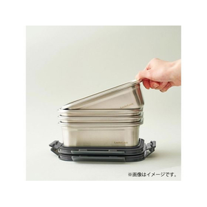 ＬＩＶ ＰＬＵＳ LocknLock 保存容器 600mL 長方形 ロック&ロック FCE280W-LST513-イメージ6