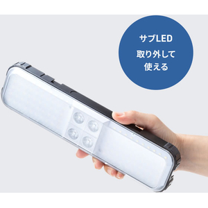 サンワサプライ LED投光器 三脚付き ソーラー充電 防水 FCG992V-LED-FL3-イメージ8