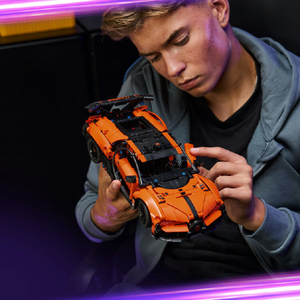 レゴジャパン LEGO テクニック 42222 Bugatti Chiron Pur Sport ハイパーカー 42222ﾌﾞｶﾞﾂﾃｲCHIRONﾊｲﾊﾟ-ｶ--イメージ6