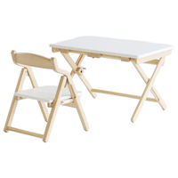 市場 キッズ デスクアンドチェア セット ILS-3675NAWH