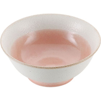 江部松商事 EBM/磁器 中華食器 釉彩ピンク 高台丼 6.5寸 FC436LX-8179710