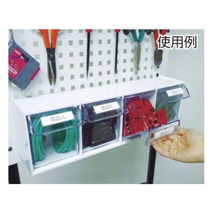 トラスコ中山 卓上用クリアポケットスタンド FC839HU-7657781-イメージ2