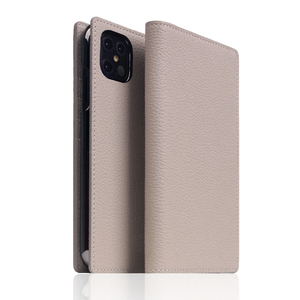 SLG Design iPhone 12 Pro Max用ケース Full Grain Leather Case ライトクリーム SD19751I12PM-イメージ1