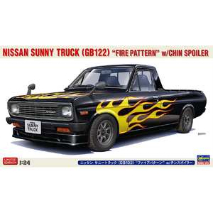 ハセガワ 1/24ニッサン サニートラック (GB122)"ファイアパターン" w/チンスポイラー 20751ニツサンサニ-トラツクフアイアパタ-ン ハセガワ 1/24ニッサン サニートラック (GB122)"ファイアパターン" w/チンスポイラー 20751ニツサンサニ-トラツクフアイアパタ-ン