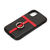PGA iPhone 11 Pro用ポケット＆リング付HBタフケース カーボンBK PG-19APT03BK-イメージ1