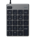 ナカバヤシ USB有線薄型テンキーボード グレー TNK-SU231GY
