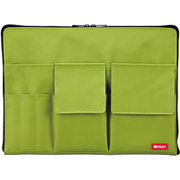 リヒトラブ バッグインバッグ A4 黄緑 F871497-A-7554-6