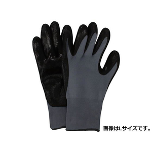 ミタニコーポレーション ニトリル背抜き手袋パワーブラックM 10組 F051942-220229-イメージ3