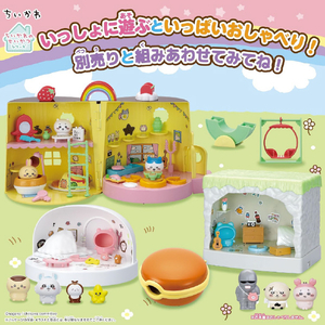 セガフェイブ ちいかわ あそびにおいでよ!おしゃべりするよ!ハチワレのおうち ﾁｲｶﾜｵｼﾔﾍﾞﾘｽﾙﾖﾊﾁﾜﾚﾉｵｳﾁ-イメージ6