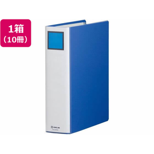 キングジム スーパードッチ脱・着イージー A4タテ とじ厚60 青10冊 1箱(10冊) F845377-2476Aｱｵ-イメージ1