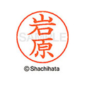 シヤチハタ ネームペン用ネーム シルバー 既製 岩原 FC46096-X-GPS-0325