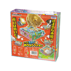 ドギーマン じゃれ猫 電動めちゃくちゃ遊び FCJ985J-イメージ1