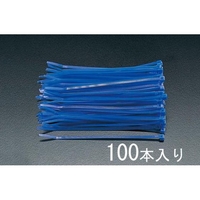 エスコ 結束バンド 青 100本 100×2.5mm FCZ1161-EA475D-100