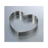 江部松商事 EBM/18-8 アルゴン溶接 ハート型 ケーキリング 150×H40 FC176LV-7396300