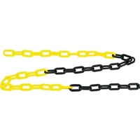 トラスコ中山 プラチェーン 黄／黒 6MM×2M FC876FV-4888669