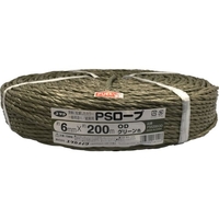 ユタカメイク PSロープ ODグリーン 6mm×200m FC088FY-1151332