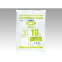パックスタイル ポリ規格袋 025 NO.10 100枚 FC954SG-00434963