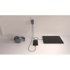 エルパ 薄型フラットUSBアダプター(PD30W) グレー UC-23B(GY)-イメージ9