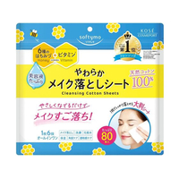 コーセーコスメポート ソフティモ クレンジングコットンシート 80枚入(445mL) FC009SJ