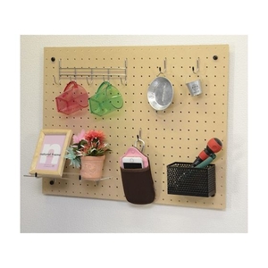 光 パンチングボード 無地(MDF) 600×450×3mm FC304EV-1135910-イメージ2