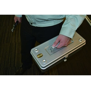 トラスコ中山 トランク型工具箱 373×163×102 シルバー FC673DW-3287998-イメージ7