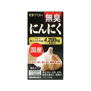 井藤漢方製薬 FC971MS 国産 無臭にんにく 400mg×90粒