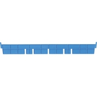 ＤＩＣプラスチック F型コンテナF-4用長手仕切板:365×42 青 ブルー42F-43654 FC202GJ-5011469