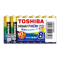 東芝 単4形アルカリ乾電池 8本入り アルカリ1 LR03AN 8MP
