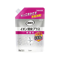 エステー 消臭力クリアビーズ イオン消臭プラス 無香料 詰替800g F034433