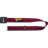 ＴＪＭデザイン タジマ/胴ベルト アルミワンフィンガー黒バックルボーダー柄 ボーダー赤 S FC036EG-1681568