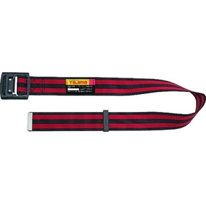 ＴＪＭデザイン タジマ/胴ベルト アルミワンフィンガー黒バックルボーダー柄 ボーダー赤 S FC036EG-1681568-イメージ1