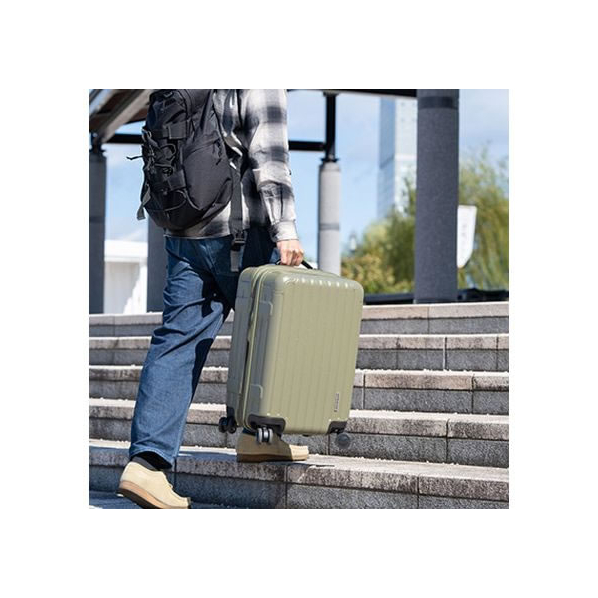 パール金属 キャプテンスタッグ スーツケース(TSAロックWF) S オリーブ FC811RA-UV-87 