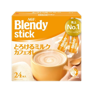 味の素ＡＧＦ ブレンディ スティック とろけるミルクカフェオレ 24本 FC537TB-93726-イメージ1