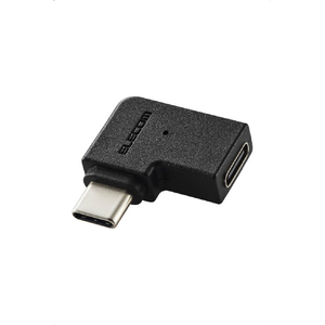 エレコム USBアダプター L字横(USB Type-C(TM)プラグ - USB Type-Cポート) ブラック AD-CFCML01BK-イメージ8